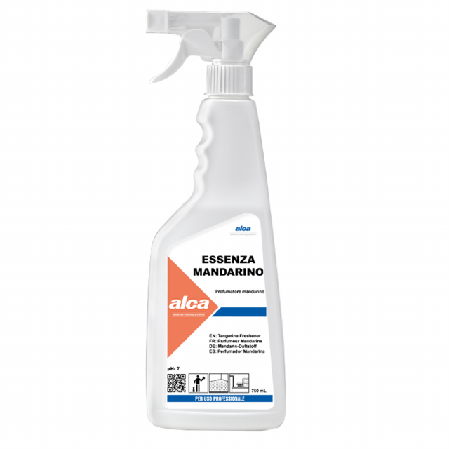 Soluzione acquosa concentrata di profumo. Si impiega per deodorare gli ambienti chiusi nei quali si desidera lasciare una gradevole nota profumata.Ideale in toilette, ascensori, locali adibiti alla raccolta dei rifiuti, ecc. Profumazione persistente. Arti