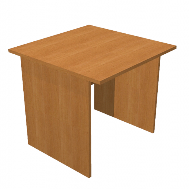 Scrivanie con dimensioni conformi alle normative sulla sicurezza dei posti di lavoro in ufficio. Bordatura dei piani in ABS 2mm antishock ed assenza di spigoli vivi. Le scrivanie sono disponibili nella versione con fianchi pannello in melaminico (sp. 22 m