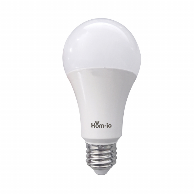 Lampadina smart WI-FI dimmerabile. Controllo remoto su Smartphone, alto risparmio energetico, accensione e spegnimento programmabile.
Scenari programmabili su App Hom-io, accensione istantanea. Rispetta l’ambiente: non contiene Mercurio.
Colore: RGB + Bia