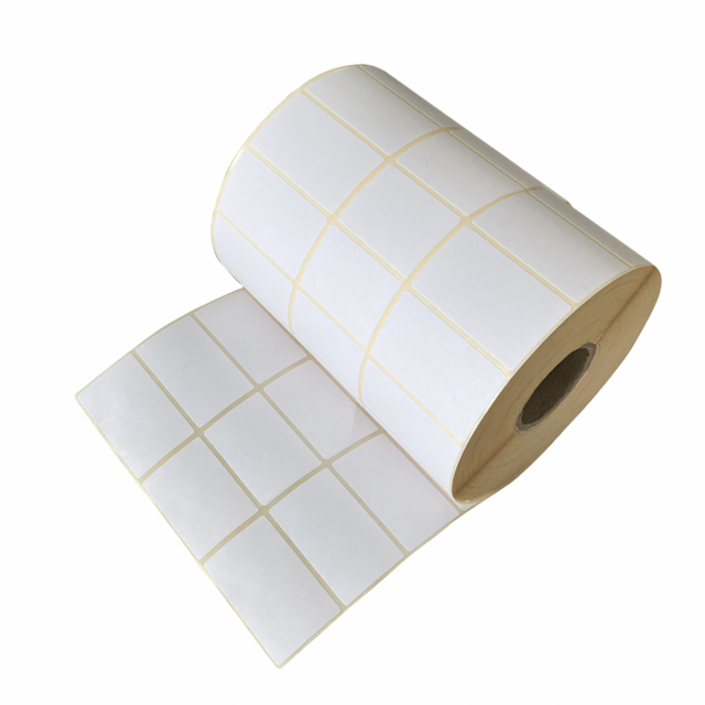Rotolo 9.000 Etichette in 3 piste. Etichette idonee al trasferimento Termico Diretto f.to 30x20mm - adesivo permante - bianco. Utilizzo consigliato: Ean 13, Prezzo, Codice numerico