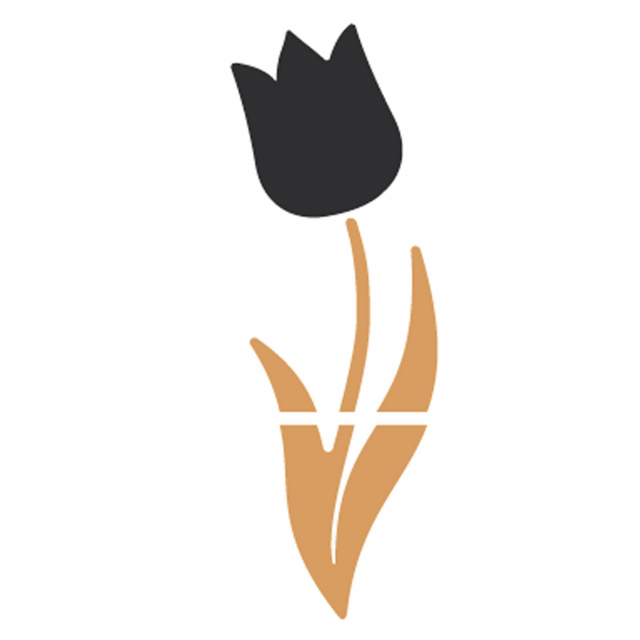 Mix di lavagna in sughero e nera a forma di tulipano. Scrivibile nella parte nera, utilizzabile con le puntine nella parte sughero. Fornita con puntine, marcatore bianco e biadesivi per il fissaggio a parete. Dimensione: 82,5x29cm