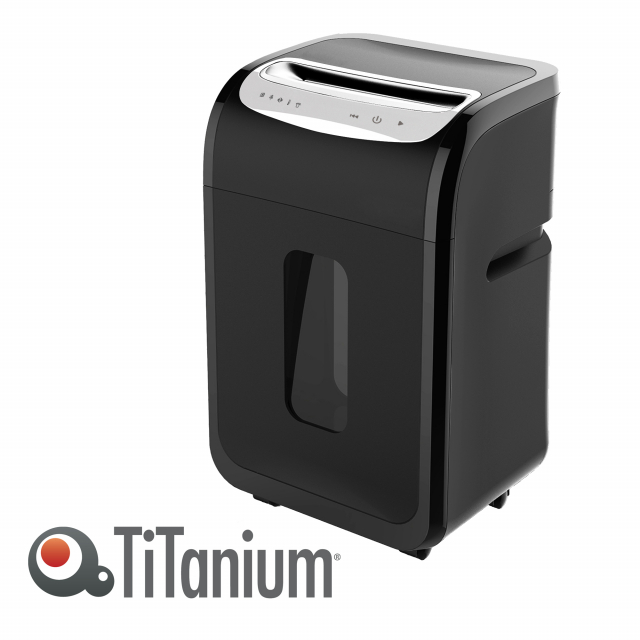 Distruggidocumenti potente ed affidabile con sistema di risparmio energetico.
Tipo di taglio: microframmento. 
Dimensioni microframmento: 4x38mm. 
Livello di sicurezza: Din P-4.
Larghezza imboccatura: 220mm.
Capacità di taglio: 25 fogli. 
Materiali: cart