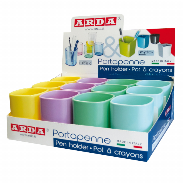 Portapenne Keep Colour Pastel colori assortiti Arda.