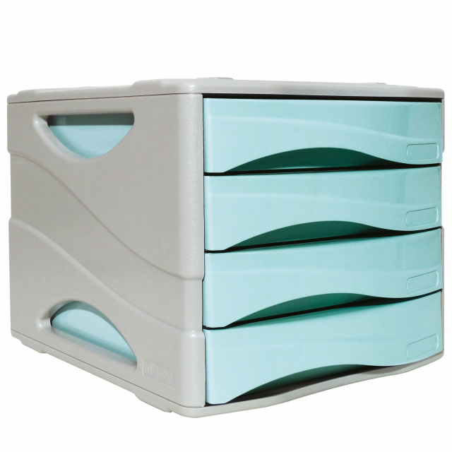 Cassettiera Keep Colour Pastel azzurro Arda.