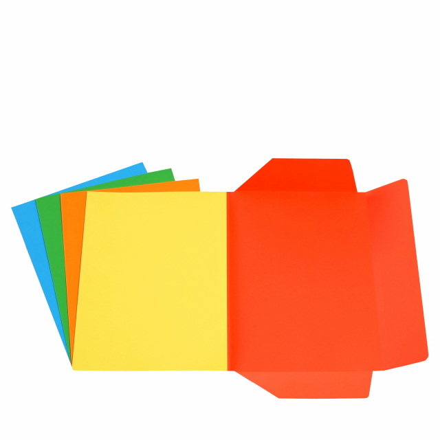 Cartelline a 3 lembi STARLINE in robusto cartoncino bristol 200gr formato 25x34,5cm. Confezione da 25 cartelline assortite in 5 colori brillanti: rosso, azzurro, verde, giallo, arancio.
Caratteristiche di questo articolo:
• Codice: STL6111
• Modello: car