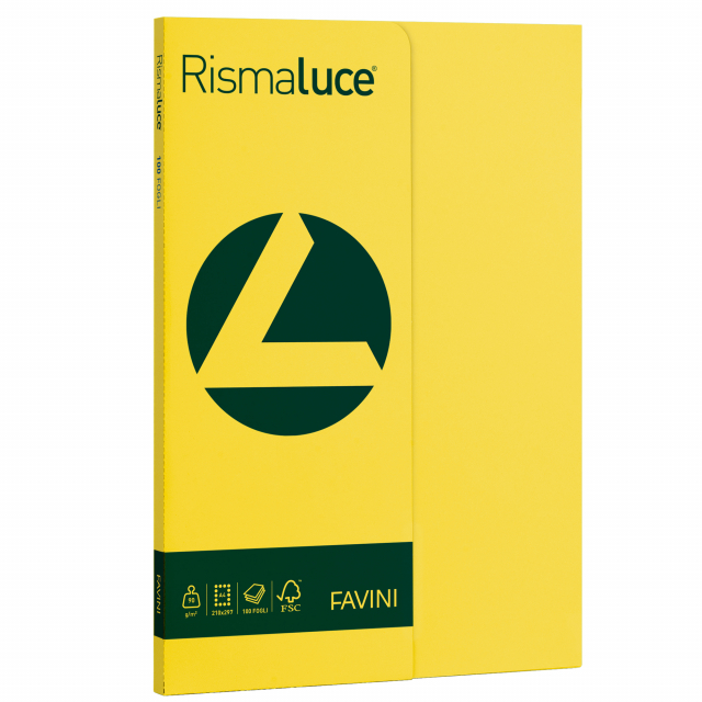 Carta da 90grammi per tutti i sistemi di copiatura e stampa (inkjet, laser, offset...). Tutti i colori sono resistenti all’acqua e alla luce. Le carte sono ricavate da impasti a base di cellulose selezionate chlorine free (ECF) non provenienti da foreste