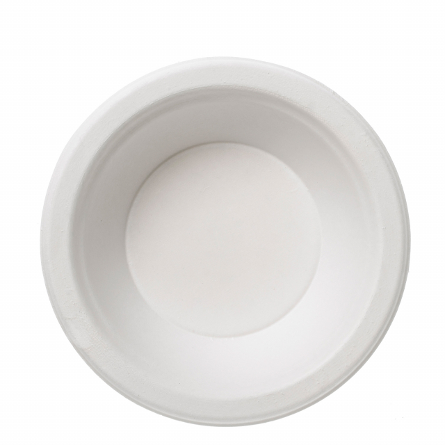 Ciotole bianche realizzate in polpa cellulosa di bamboo e canna zucchero. Biodegradabile e compostabile secondo norma EN13432. Adatto a cibi caldi e freddi,solidi e liquidi;per i cibi caldi evitare il contatto prolungato (max 30 min a 70°C). Forno tradiz