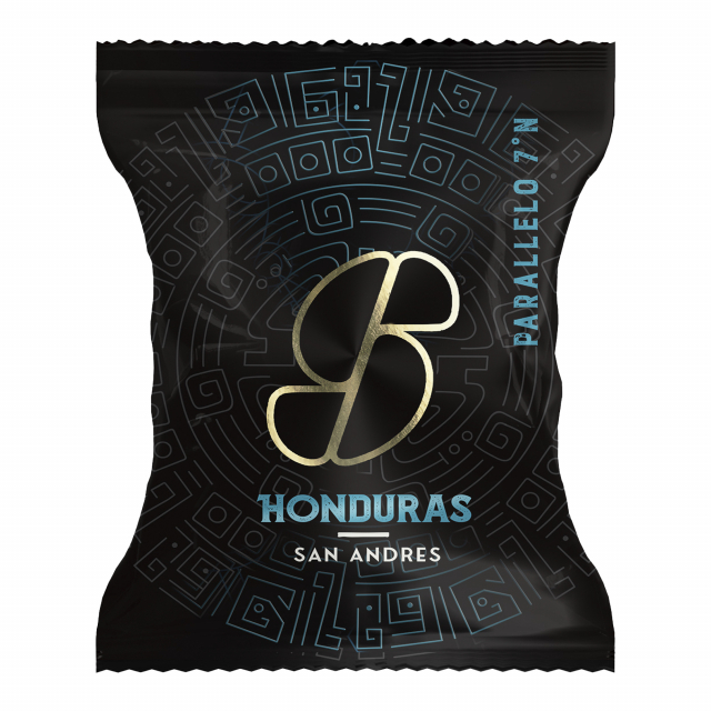 Capsula compatibile con la macchina caffè S12. Pregiato caffè arabica monorigine perfettamente armonico, di equilibrata acidità, gusto dolce ed aromi di cacao e frutta secca con sentori floreali. Prodotto certificato Rainforest Alliance