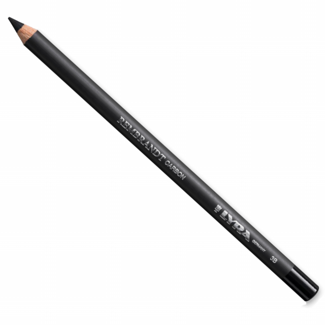 Matita in carboncino ottenuta dalla perfetta combinazione di polveri di carboncino, grafite, olii e cere. Ideale per disegni ed elaborati in cui sia necessaria una particolare intensità del tratto. La traccia, pastosa, piena, permette di raggiungere toni