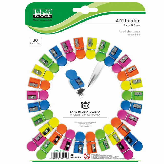 Temperamine in colori assortiti.
Confezione 30 pezzi.