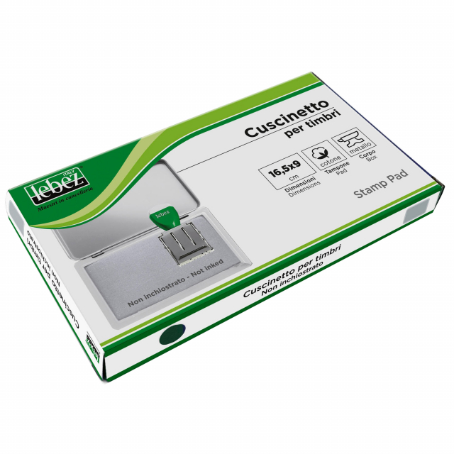 Cuscinetti per timbri in puro cotone. Adatti per qualsiasi timbro in gomma.