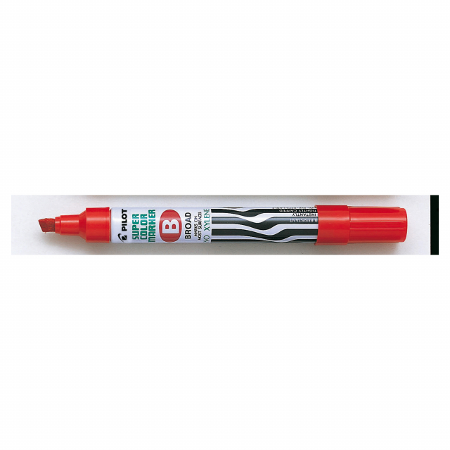 Marcatore universale con inchiostro permanente a base d’olio privo di xilene. Asciugatura rapida. Fusto in metallo. Punta in fibra acrilica.
Punta scalpello da 2mm. Tratto da 4,5mm.
Colore: rosso.