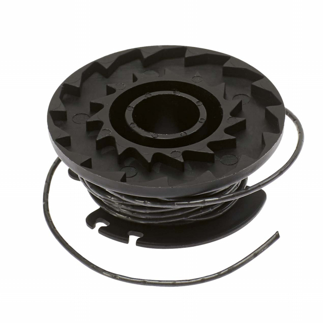 Testina precaricata con aggancio rapido. Il filo è di nylon con un diametro di 1,6 mm e lungo 4 metri.
L’uscita del filo è automatica.