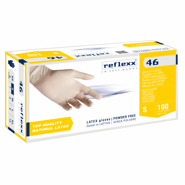 Guanti monouso, ambidestri.
LOW PROTEIN: contenuto di proteine al di sotto di 50 µg/g, limitando i rischi di allergie ed aumentando la biocompatibilità. Internamente clorinati per ridurre il rischio di allergie. Guanti senza polvere per ridurre ulteriorme