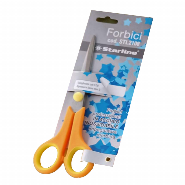 Forbici professionali STARLINE in acciao temperato conimpugnatura morbida. Disponibili in 2 lunghezze.
Caratteristiche del prodotto:
Anagrafica: STL2108
Tipologia prodotto:Forbici con impugnatura mordibida
Lunghezza forbici:17,8cm
Spessore lama: 2mm
Confe