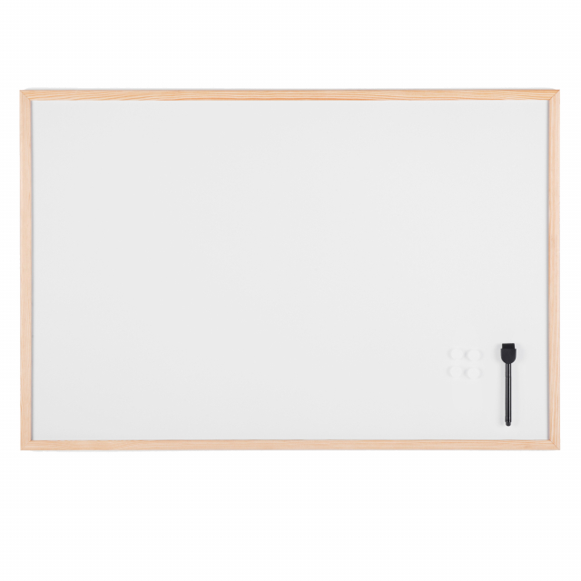 Lavagna bianca STARLINE magnetica cancellabile con superficie in acciaio laccato ottimizzata per uso normale home-office. Cornice in legno di pino. Leggera ed economica. Fornita con kit per fissaggio a muro.
Caratteristiche di questo articolo:
Codice STL