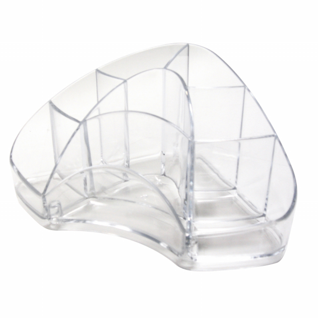 Multipot Classic pratico e versatile per penne e accesori vari. Fornito vuoto. Ingombro 14x20x9cm.