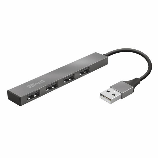 Hub USB per aggiungere 4 porte USB in più al computer. Aggiungi 4 porte USB 2.0 standard, per trasferire dati o collegare dispositivi. Funziona su ogni PC o laptop dotato di porta USB-A. Per le dimensioni ridottissime e la leggerezza, è l’ideale in viaggi