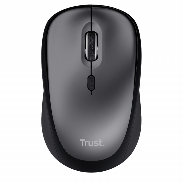 Mouse wireless con batteria durata 12 mesi, compatto con pulsanti silenziosi, realizzato all’83% con materiali riciclati