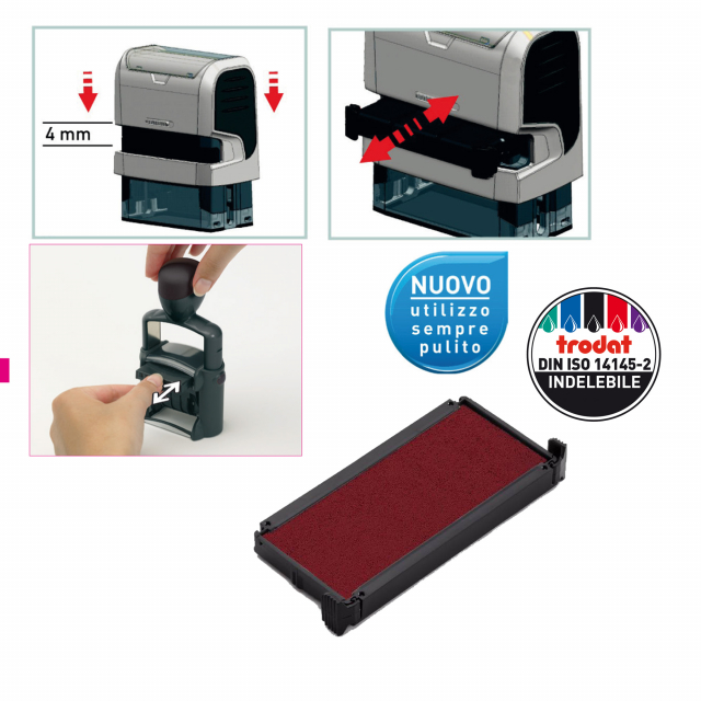 CUSCINETTO INCHIOSTRATO PER PRINTY 4915