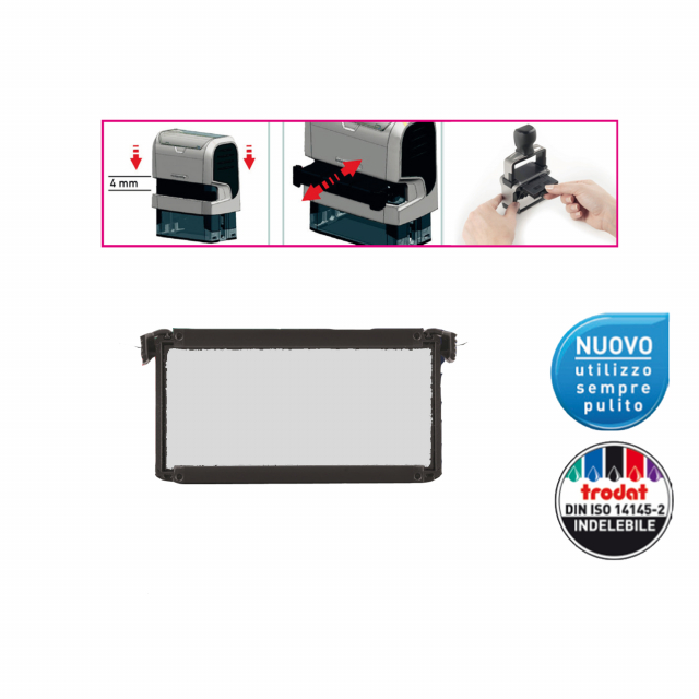 Cuscinetto inchiostrato per timbri: PRINTY 4910, 4810, 4836