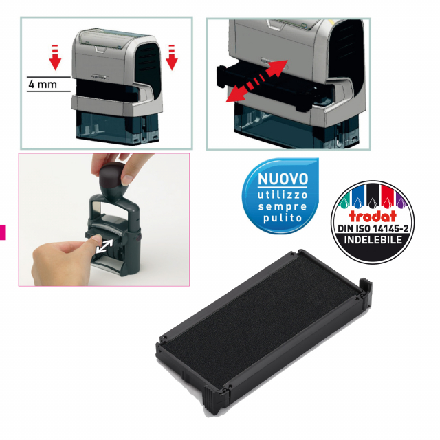 CUSCINETTO INCHIOSTRATO PER PRINTY 4915