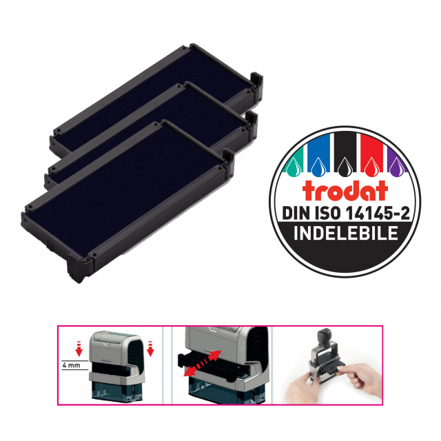 CUSCINETTO INCHIOSTRATO PER Printy 4913, 4913 Typo