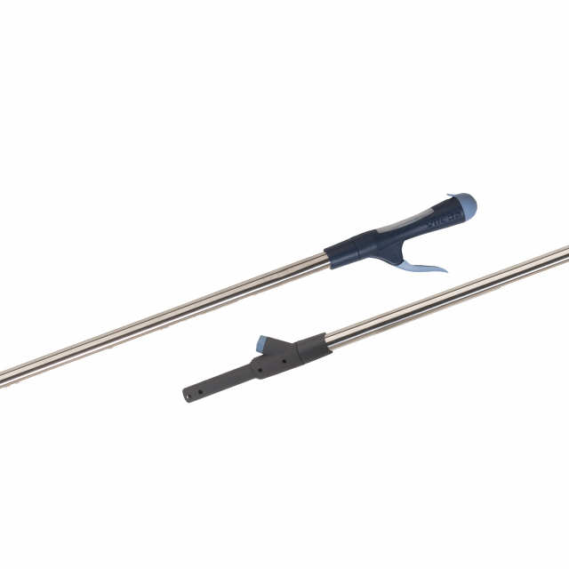 SprayPro è un sistema di pulizia pavimenti pronto all'uso, con tutto quanto richiesto per la pulizia senza secchio. Basta riempire il manico d'acqua e iniziare a pulire con il metodo desiderato.  Le sue dimensioni contenute lo rendono il sistema ideale do