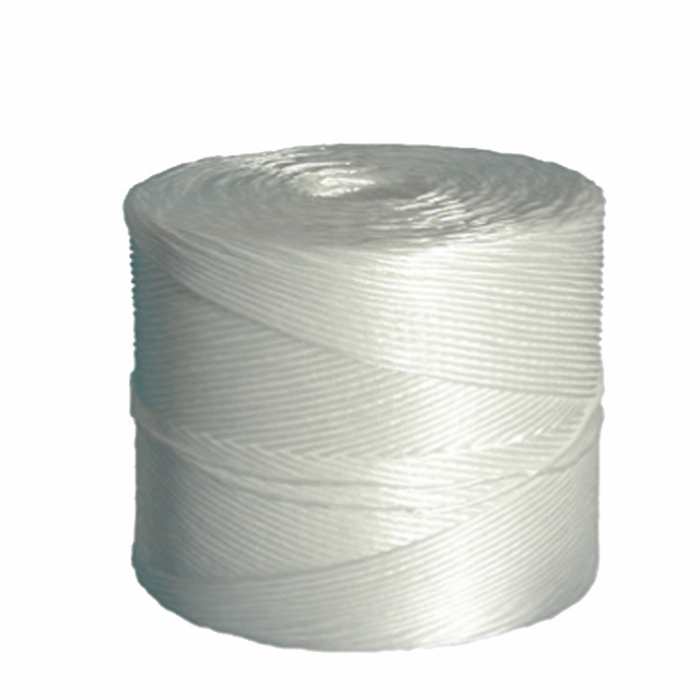 Bobina di spago bianco in fibra PPL 1/500 1000mt 2kg.