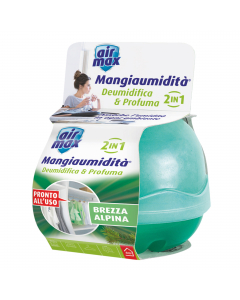 Deumidifica e profuma i piccoli ambienti e spazi con scarsa ventilazione come cassetti, armadi, scarpiere, ripostigli. Kit 40gr usa e getta, non ricaricabile. Efficace fino a 6 settimane.