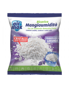 Sali universali di ricmbio per de-umidificatori. Assorbono l'umidità in eccesso. Contrastano il formarsi di muffe. Prevengono le macchie sui muri. Combattono i cattivi odori.