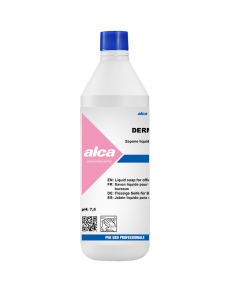 Sapone liquido concentrato, composto da detergenti in base acquosa ed agenti emollienti. Cura e lascia morbide le mani.
