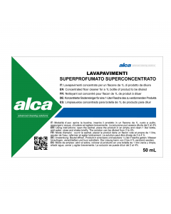 BUSTINA 50ml Lavapavimenti Superprofumato Superconcentrato. Miscela concentrata di tensioattivi e cosolventi confezionata in bustine monouso per ottenere una soluzione da 1L di prodotto da diluire.  Idoneo per la pulizia dei pavimenti a mano e a macchina.