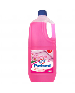 Detergente adatto per sgrassare pavimenti e piastrelle ed ogni altra superficie lavabile come vasche da bagno, servizi igienici e
cucine. Gradevole profumo floreale.

Tipo confezione : Flacone in PEHD colore neutro
Tappo : Salva Bimbo in PP colore blu
Con