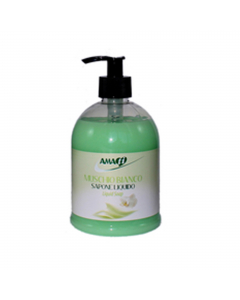 Sapone liquido in dispenser dal profumo fresco e delicato.