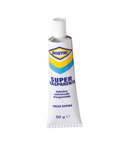 Adesivo a contatto incolore, trasparente di utilizzo universale e perfetto anche per ampie superfici. Ideale per materie plastiche flessibili, telate e rigide, pelle, cuoio, legno, tessuti, ecc. 
Permanente elastico. Presa rapida. Incollaggio resistente. 