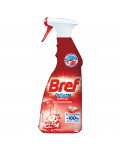Bref Brillante Multiuso è il detergente ideale per la pulizia quotidiana di più di 20 superfici lavabili della tua casa. Mettilo alla prova su mobili, porte, piastrelle, superfici laccate, superfici in plastica, vetri, lampadari e tanto altro ancora. La s