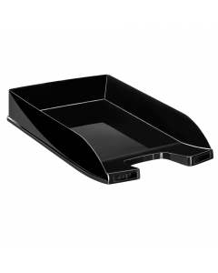 Vaschette EcoLine molto robuste dall'ottimo rapporto qualità-prezzo. Ampia apertura frontale che facilita l'accesso ai documenti anche quando le vaschette sono impilate. Contiene fino al formato 24x32cm. Dimensioni: 35x25,5x6,5cm.