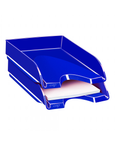 Vaschette CepPro Gloss. Design originale finemente realizzato in colori vivaci dai contrasti lucido/opaco. In polistirene antiurto 100% riciclabile extra robusta. Impilabile in linea o a sbalzo. Dimensioni: 34,8x25,7x6,6cm.