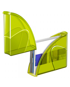Portariviste dalle linee dinamiche ed eleganti, consente di archiviare tutti i documenti fino alla dimensione 24 x 32 cm, verticalmente o orizzontalmente. L'impugnatura offre un'eccellente presa e il bordo di contenimento di soli 2 cm facilita la presa o 