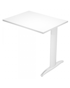 Allungo laterale reversibile destro o sinistro per Scrivania serie Easy gamba metal. Dimensioni: L80 x P60 x H72,5cm.
