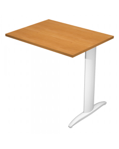 Allungo laterale reversibile destro o sinistro per Scrivania serie Easy gamba metal. Dimensioni: L80 x P60 x H72,5cm.