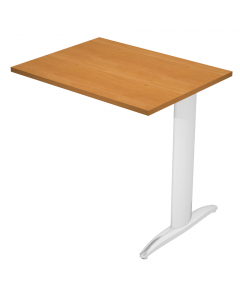 Allungo laterale reversibile destro o sinistro per Scrivania serie Easy gamba metal. Dimensioni: L80 x P60 x H72,5cm.