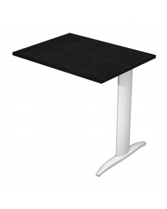Allungo laterale reversibile destro o sinistro per Scrivania serie Easy gamba metal. Dimensioni: L80 x P60 x H72,5cm.