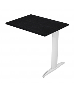 Allungo laterale reversibile destro o sinistro per Scrivania serie Easy gamba metal. Dimensioni: L80 x P60 x H72,5cm.
