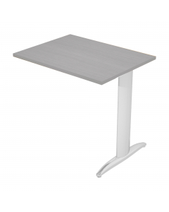 Allungo laterale reversibile destro o sinistro per Scrivania serie Easy gamba metal. Dimensioni: L80 x P60 x H72,5cm.
