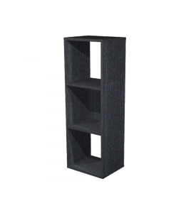 Lbrerie Realizzate in melaminico bilaminato antigraffio e antiriflesso (sp. 16mm) conforme alle norme UNI e EN classe E1. Componibili per sovrapposizione e affiancamento. Le librerie con cassa colore bianco hanno un lato con bordo colore faggio, le librer