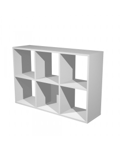 Lbrerie Realizzate in melaminico bilaminato antigraffio e antiriflesso (sp. 16mm) conforme alle norme UNI e EN classe E1. Componibili per sovrapposizione e affiancamento. Le librerie con cassa colore bianco hanno un lato con bordo colore faggio, le librer