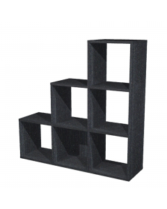 Lbrerie Realizzate in melaminico bilaminato antigraffio e antiriflesso (sp. 16mm) conforme alle norme UNI e EN classe E1. Componibili per sovrapposizione e affiancamento. Le librerie con cassa colore bianco hanno un lato con bordo colore faggio, le librer
