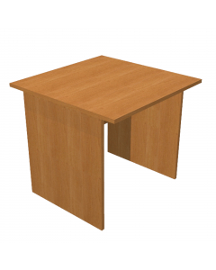 Scrivanie con dimensioni conformi alle normative sulla sicurezza dei posti di lavoro in ufficio. Bordatura dei piani in ABS 2mm antishock ed assenza di spigoli vivi. Le scrivanie sono disponibili nella versione con fianchi pannello in melaminico (sp. 22 m